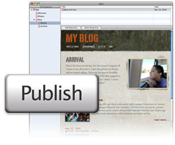 iWeb publish